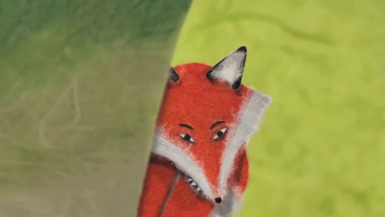 Le renard minuscule © Aline Quertain, Sylwia Szkiladz