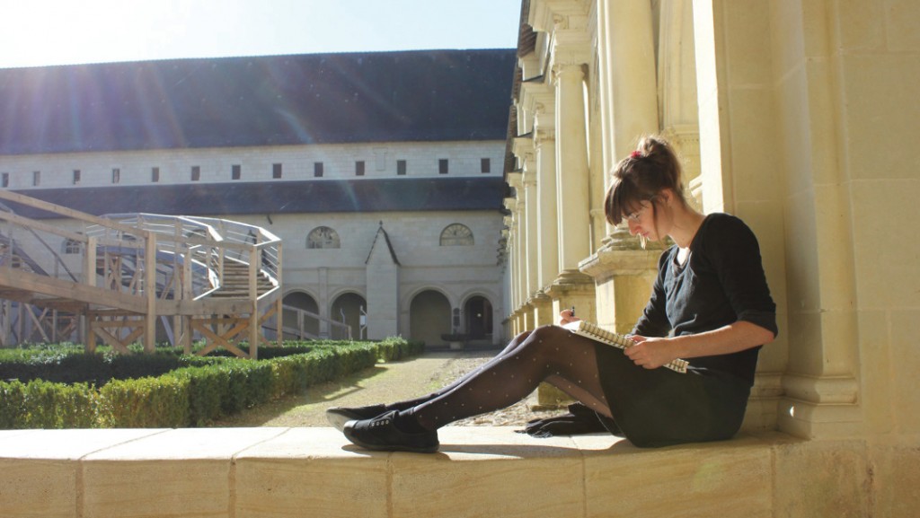 Résidence à Fontevraud : Evelien de Roeck © CCO, EM