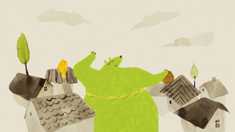 © Wen Fan et Momo Fang, Saltimbanques, En sortant de l'école Apollinaire 2016