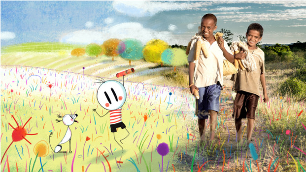 "Menino et les enfants du monde" © Pauline Brunner & Marion Verlé