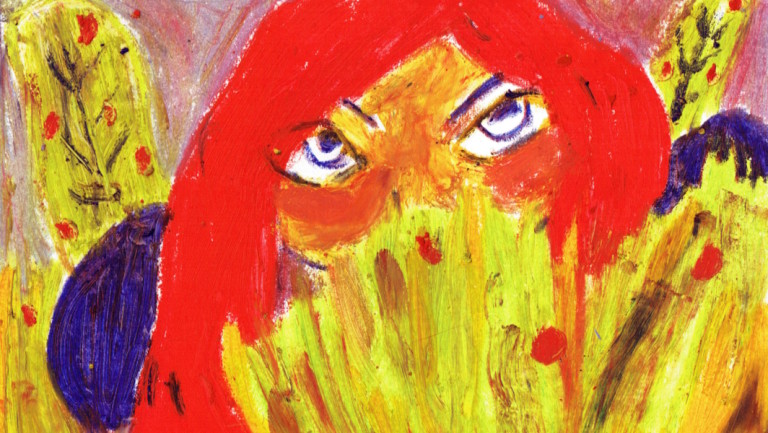 Recherches graphiques pour le projet "Herbe verte" © Elise Augarten