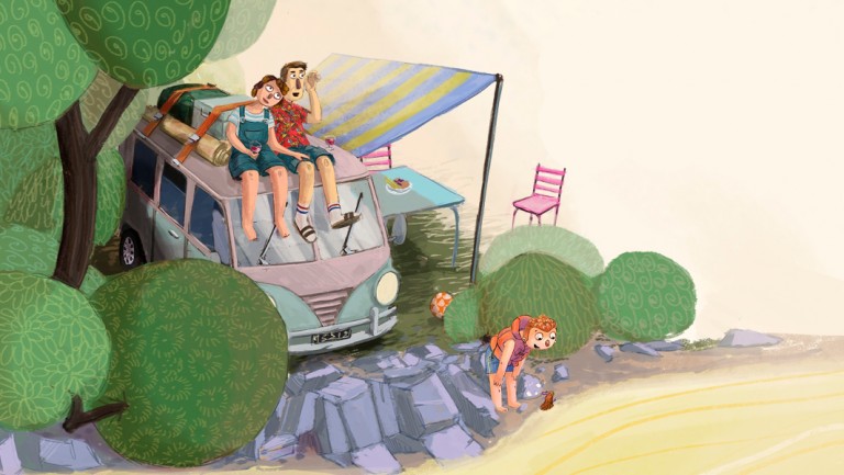 Recherche graphique pour le projet "Dinogromo" © Christophe Gautry