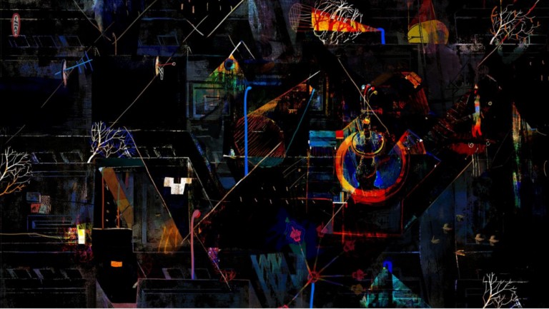 Recherches graphiques pour le projet "La lampadaire" © Emma Vakarelova