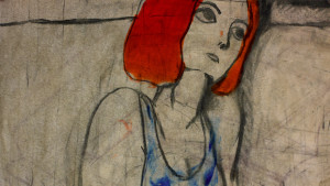 Recherches graphiques pour le projet "Herbe Verte" © Elise Augarten